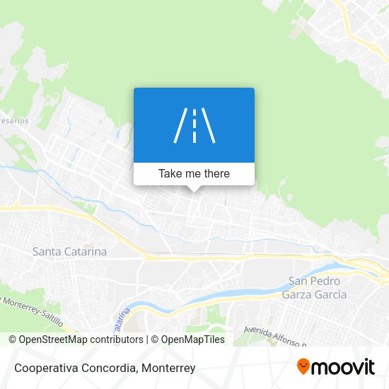 Cooperativa Concordia map