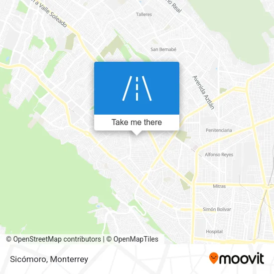 Mapa de Sicómoro