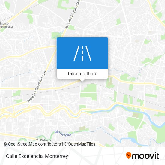 Mapa de Calle Excelencia