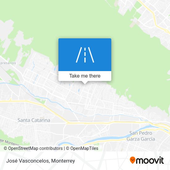 Mapa de José Vasconcelos