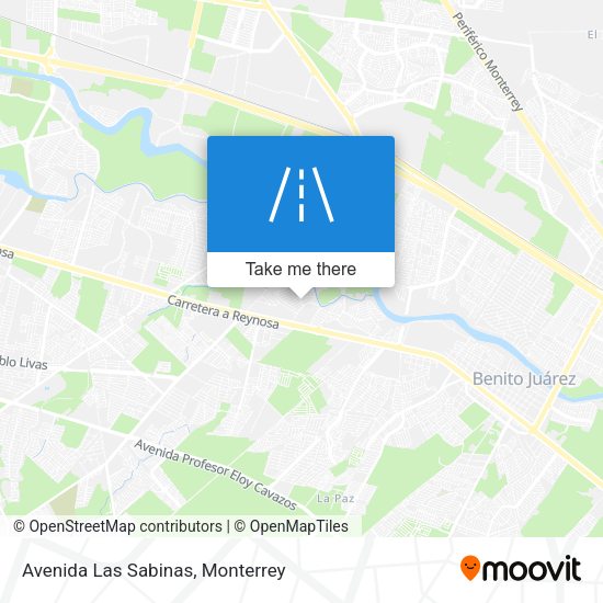 Mapa de Avenida Las Sabinas