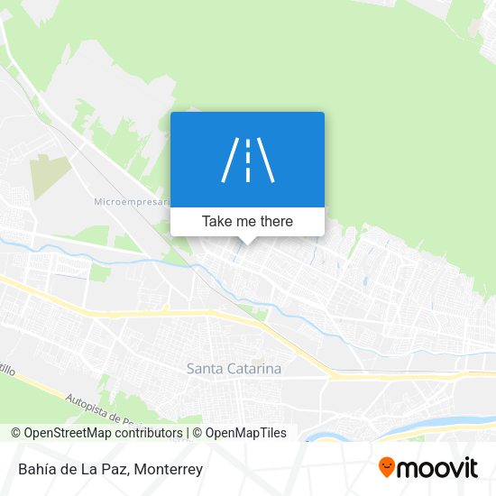 Bahía de La Paz map