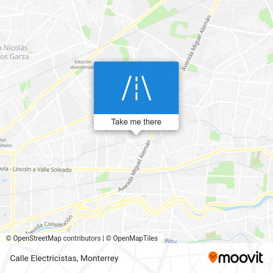 Mapa de Calle Electricistas