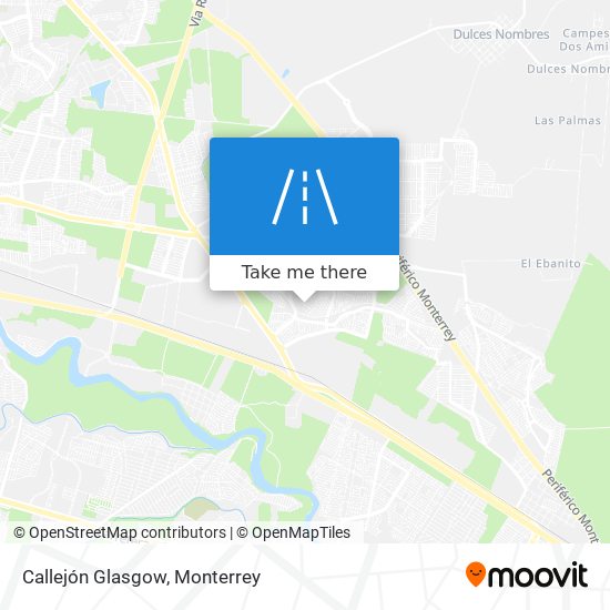 Mapa de Callejón Glasgow