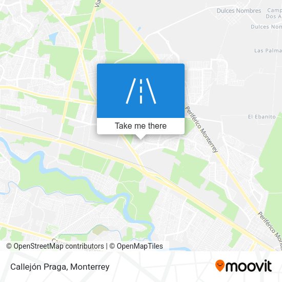 Mapa de Callejón Praga