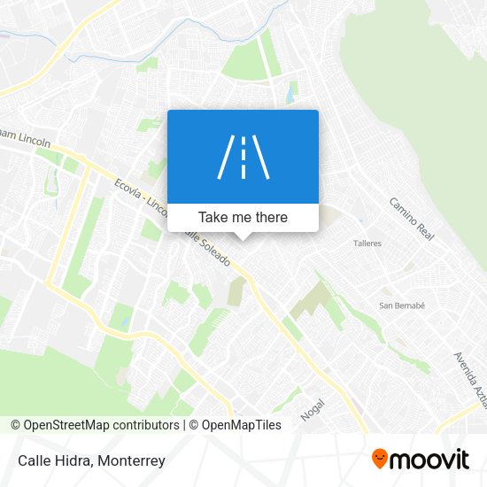 Mapa de Calle Hidra