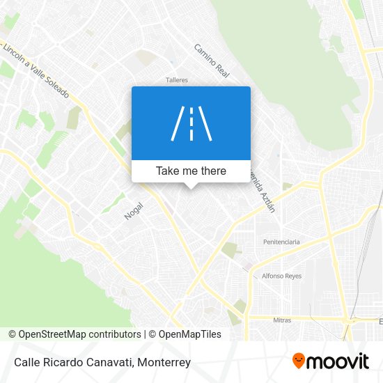 Calle Ricardo Canavati map
