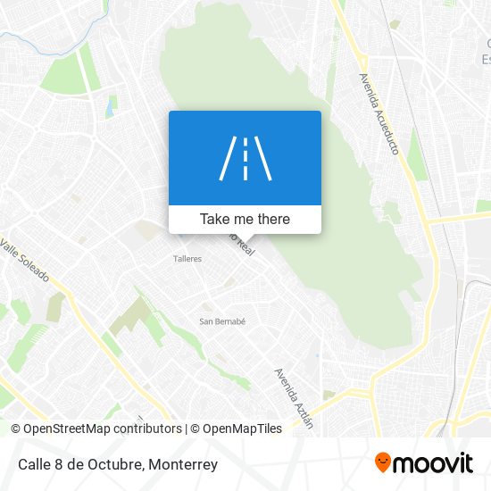 Mapa de Calle 8 de Octubre