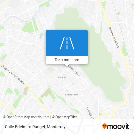 Mapa de Calle Edelmiro Rangel