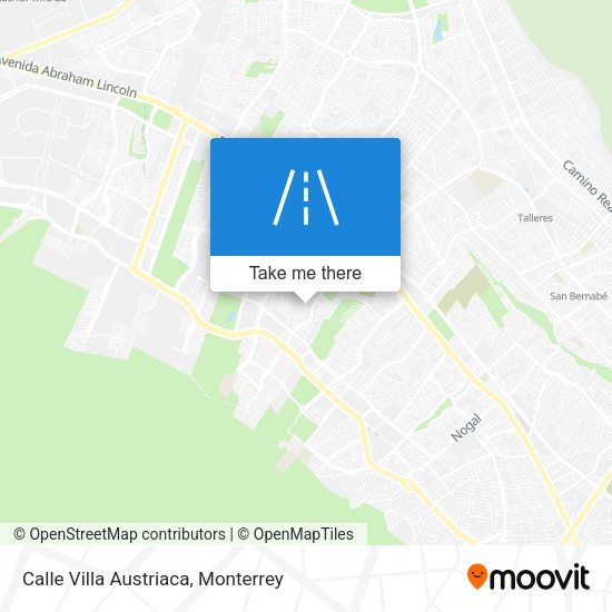 Calle Villa Austriaca map