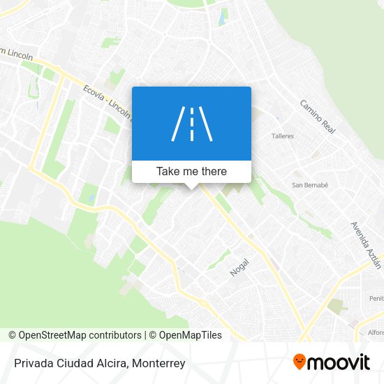 Mapa de Privada Ciudad Alcira