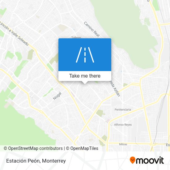 Mapa de Estación Peón