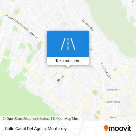 Calle Canal Del Águila map