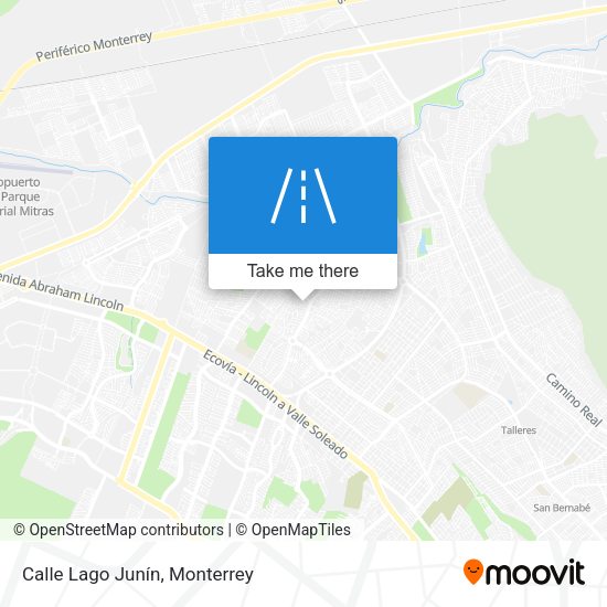 Mapa de Calle Lago Junín