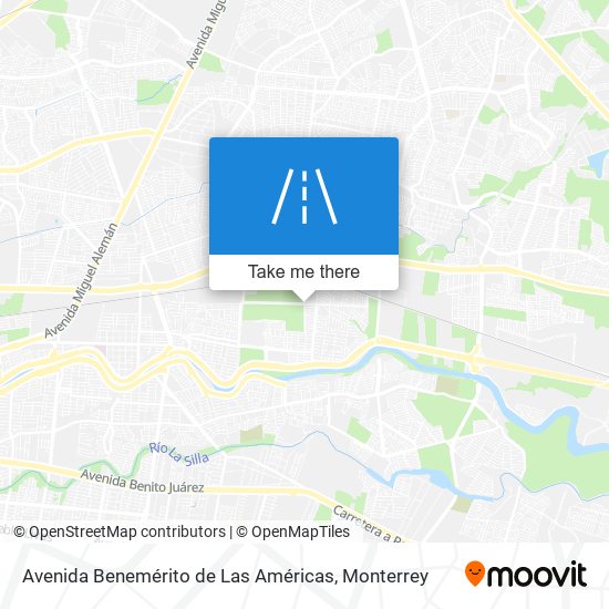 Avenida Benemérito de Las Américas map