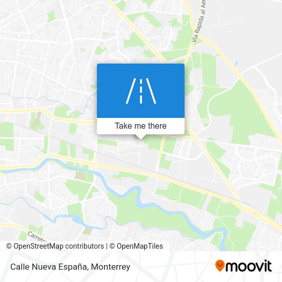 Calle Nueva España map
