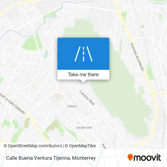 Calle Buena Ventura Tijerina map