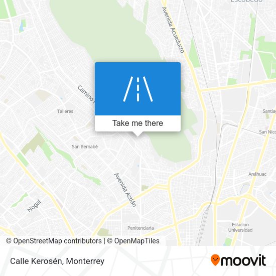 Mapa de Calle Kerosén