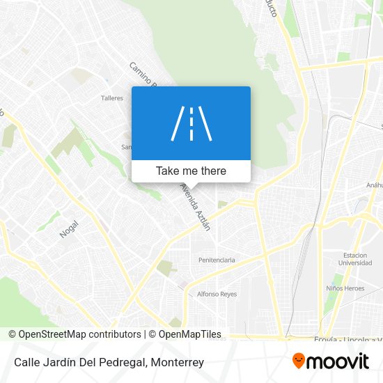 Calle Jardín Del Pedregal map