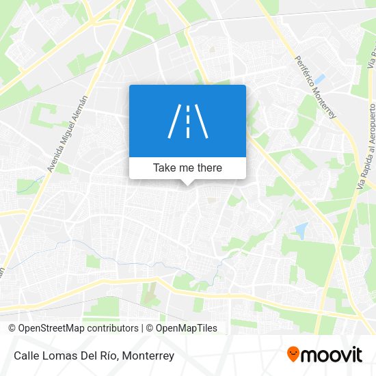 Calle Lomas Del Río map