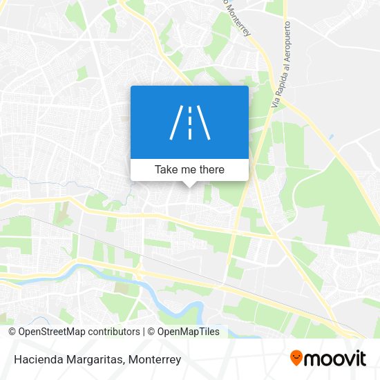 Mapa de Hacienda Margaritas