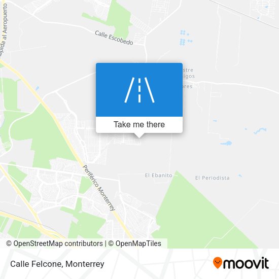 Mapa de Calle Felcone