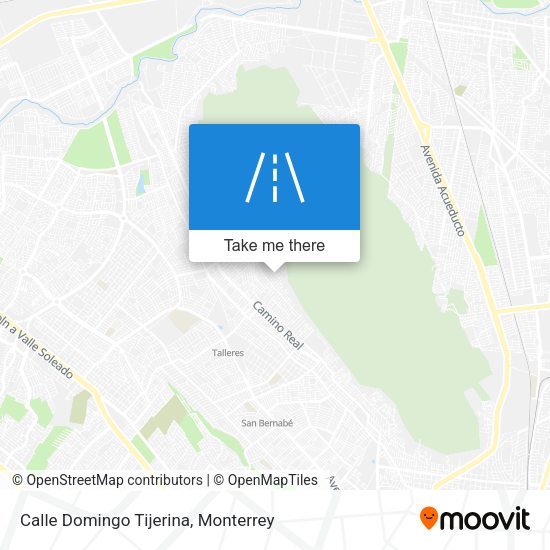 Calle Domingo Tijerina map