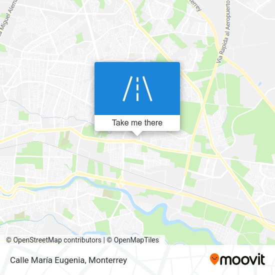 Mapa de Calle María Eugenia
