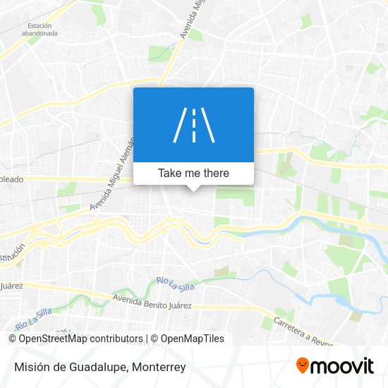 Misión de Guadalupe map