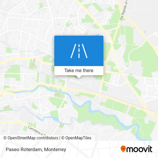 Mapa de Paseo Roterdam