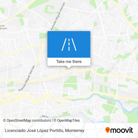 Mapa de Licenciado José López Portillo