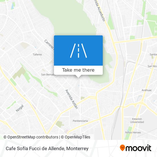 Cafe Sofía Fucci de Allende map