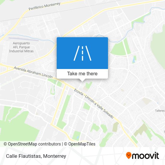 Mapa de Calle Flautistas