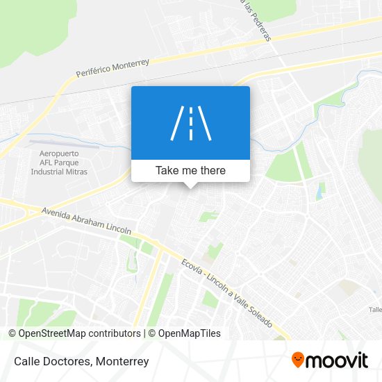 Mapa de Calle Doctores