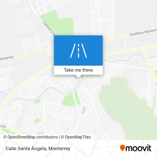 Calle Santa Ángela map