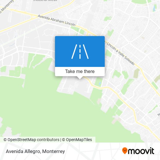 Avenida Allegro map