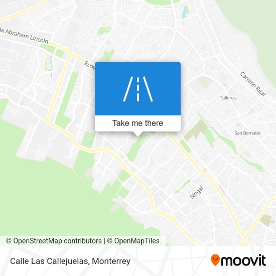 Mapa de Calle Las Callejuelas