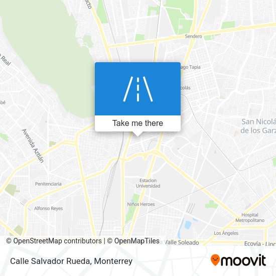 Mapa de Calle Salvador Rueda