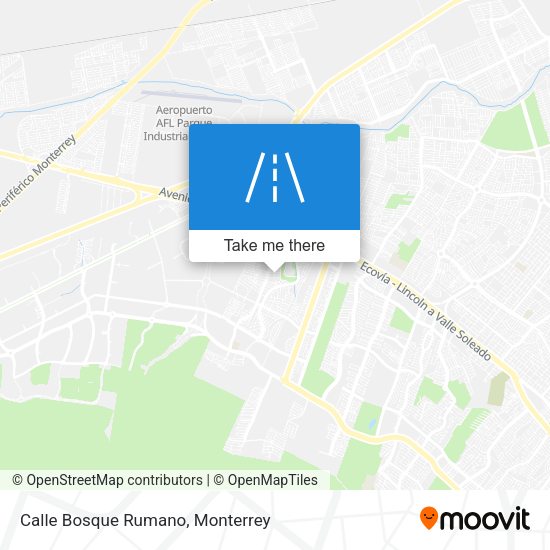 Calle Bosque Rumano map