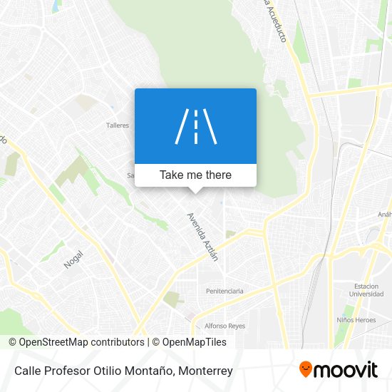 Calle Profesor Otilio Montaño map