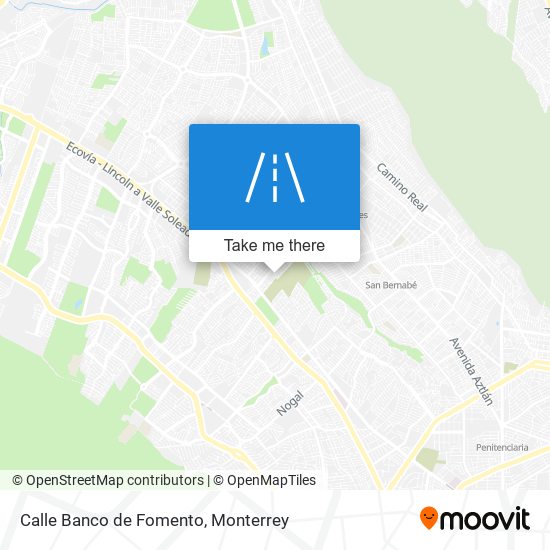 Calle Banco de Fomento map