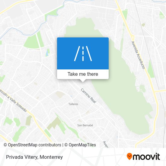 Mapa de Privada Vitery