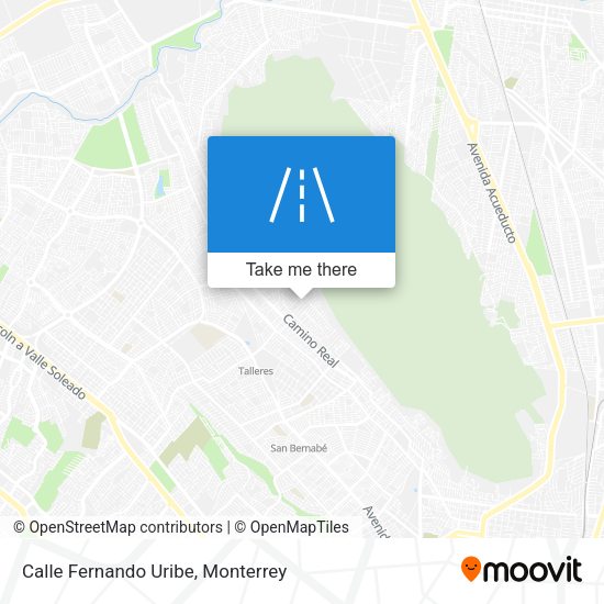 Mapa de Calle Fernando Uribe