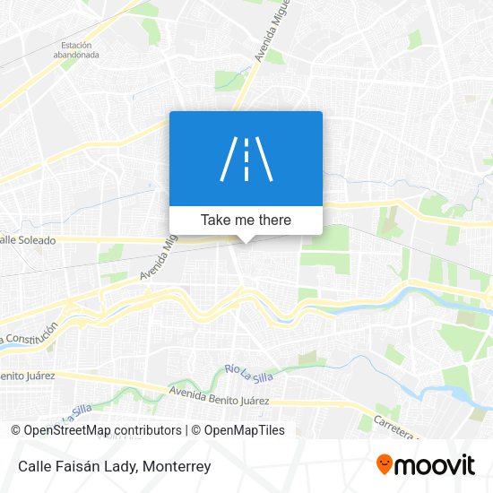 Calle Faisán Lady map