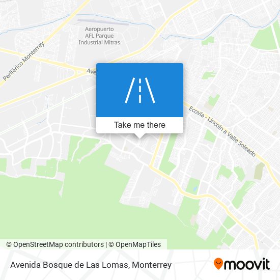 Avenida Bosque de Las Lomas map