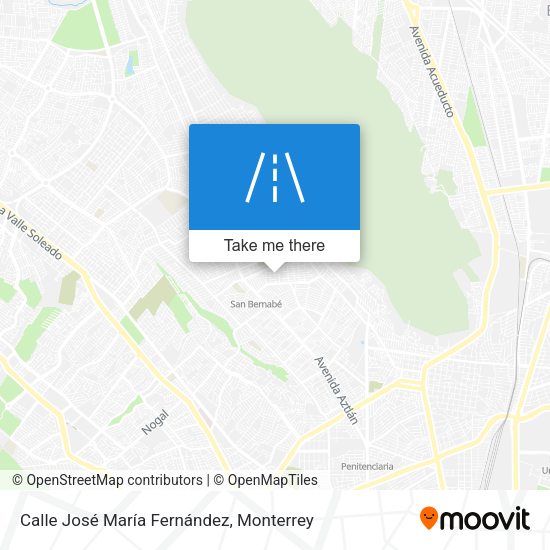 Mapa de Calle José María Fernández