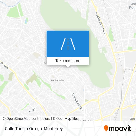 Calle Toribio Ortega map