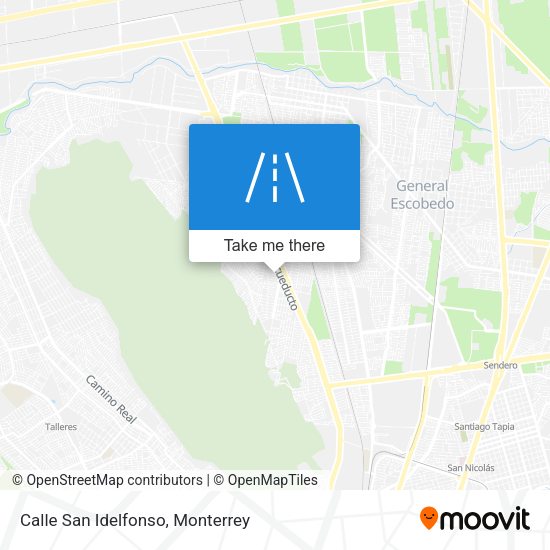 Calle San Idelfonso map