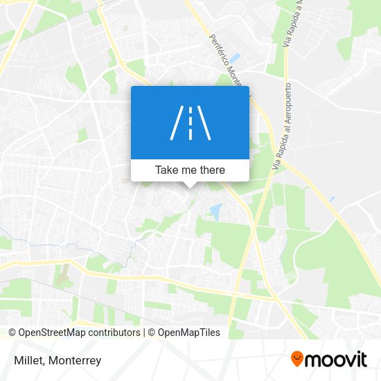 Mapa de Millet