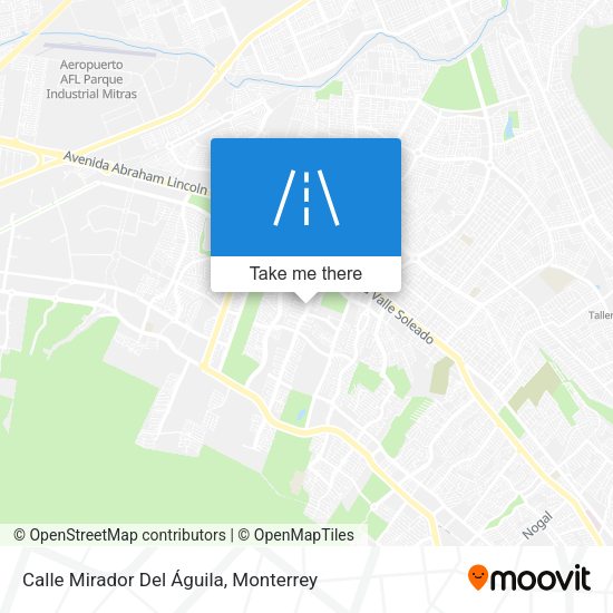Mapa de Calle Mirador Del Águila